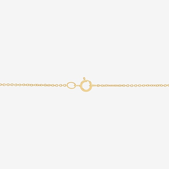 Limited Quantities! Womens 5/8 CT. T.W. Lab Grown White Diamond 14K Gold Over Silver Round 18 Inch Pendant Necklace