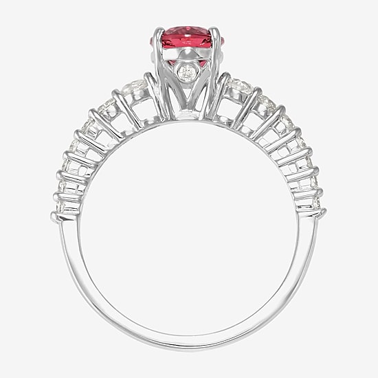 Limited Quantities! Womens 1/2 CT. T.W. Genuine Pink Tourmaline 10K Gold Cocktail Ring