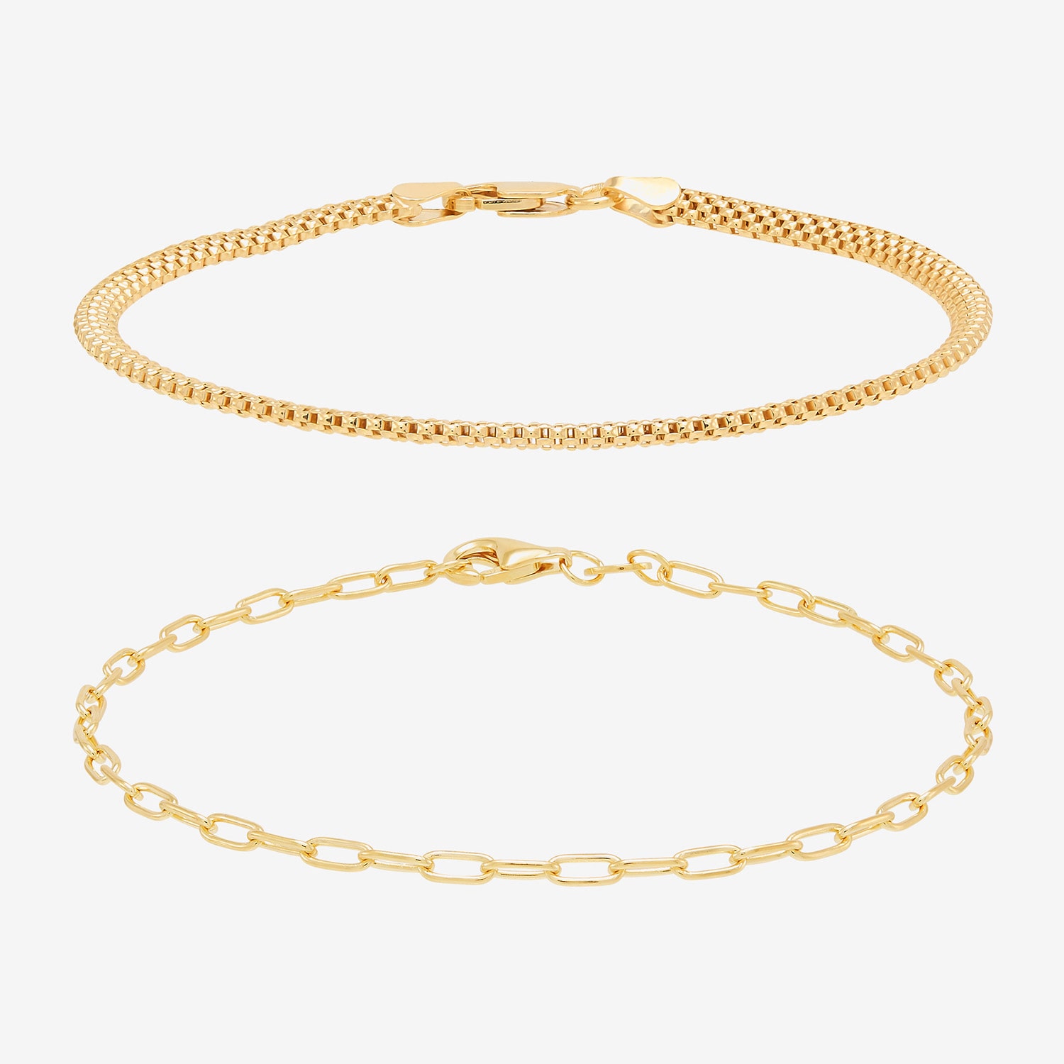 Silver Addiction Womens 14K Gold Over Silver 2-pc. Jewelry Set