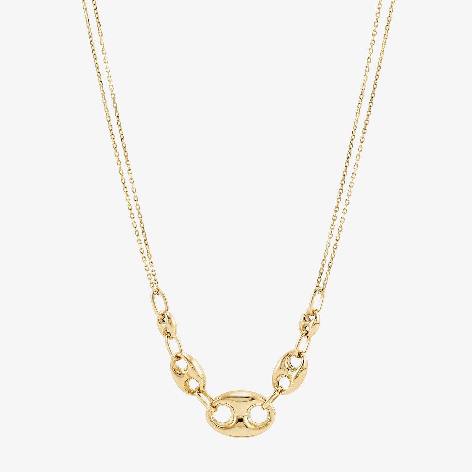 Limited Quantities! Womens 10K Gold 18 Inch Pendant Necklace