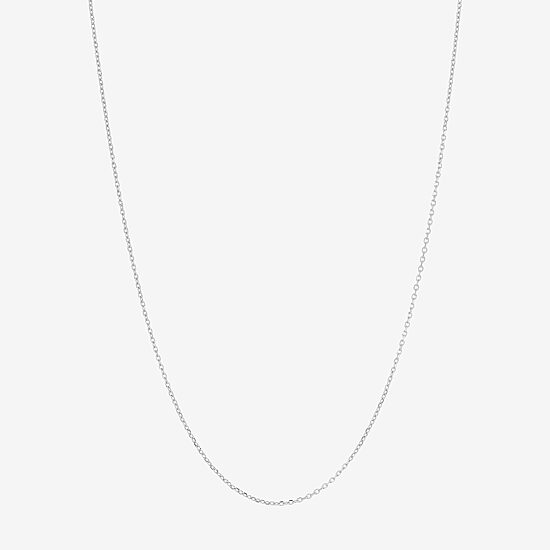 Limited Quantities! Womens 10K Gold 18 Inch Cable Chain Necklace