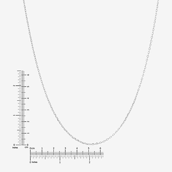 Limited Quantities! Womens 10K Gold 18 Inch Cable Chain Necklace