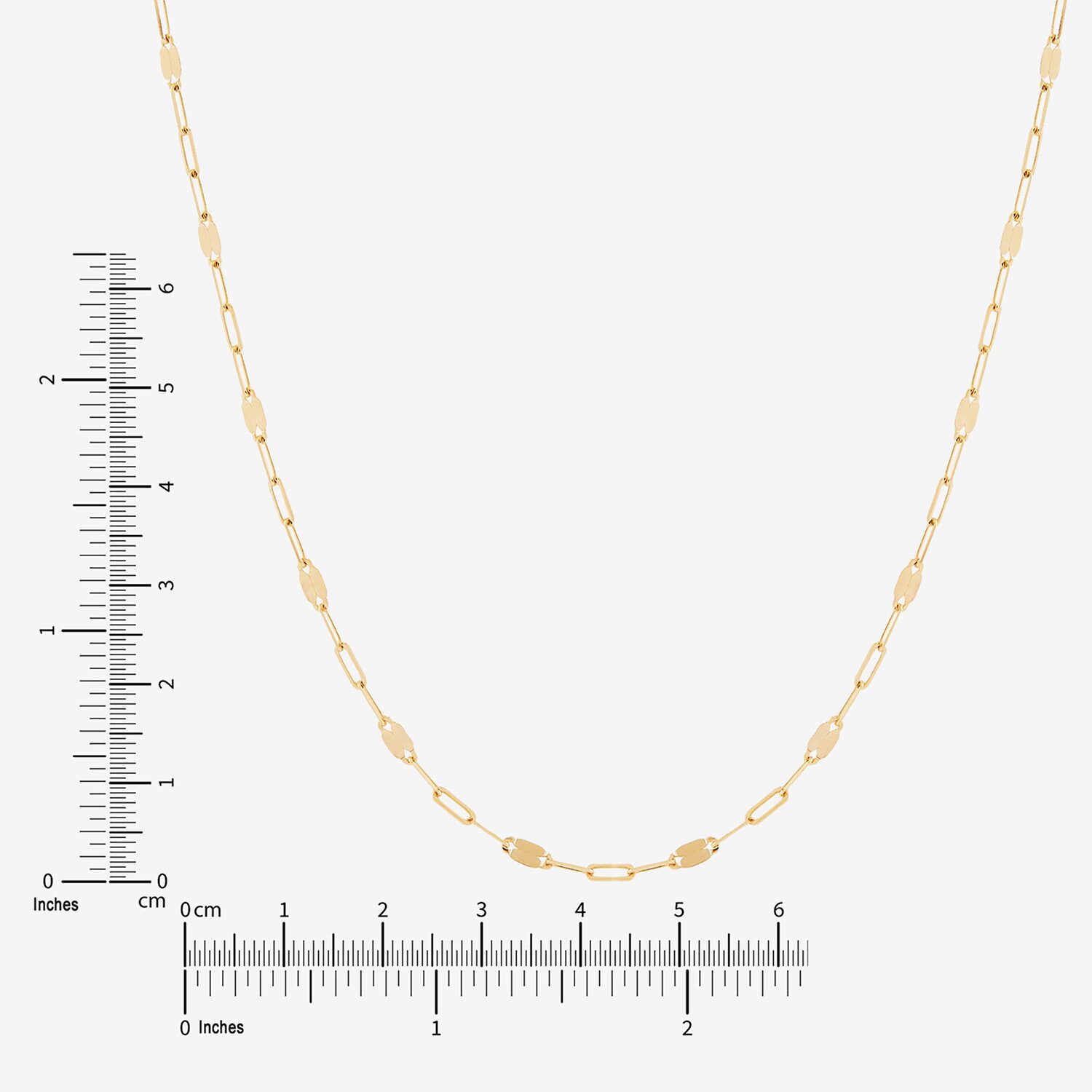 Limited Quantities! Womens 14K Gold 18 Inch Fashion Chain Necklace