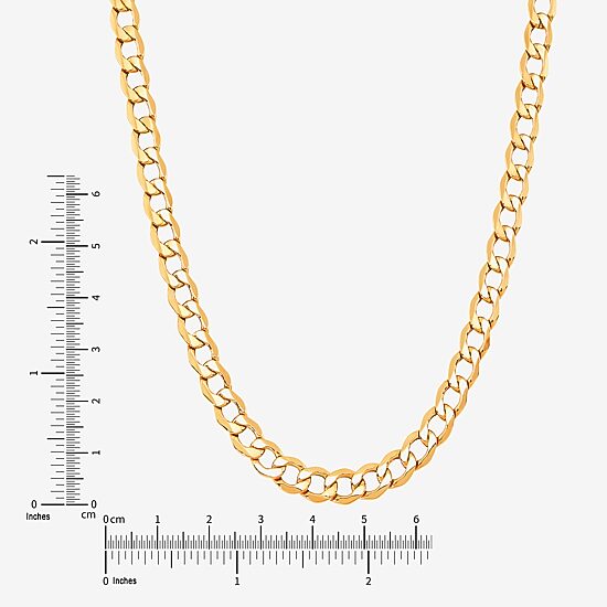 Limited Quantities! Mens 14K Gold 20 Inch Curb Chain Necklace