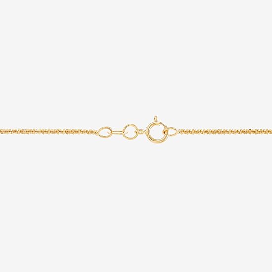Limited Quantities! Womens 14K Gold 16 Inch Fashion Chain Necklace