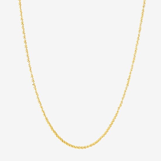 Limited Quantities! Womens 14K Gold 16 Inch Fashion Chain Necklace
