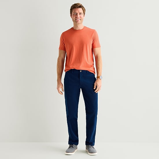 St. John's Bay Super Soft Mens Crew Neck Short Sleeve T-Shirt