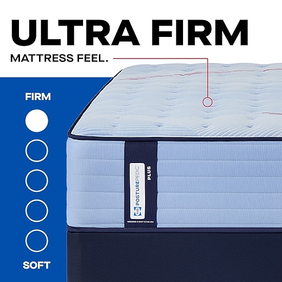 Sealy Posturepedic Indy 13" Ultra Firm Tight Top - Mattress + Box Spring