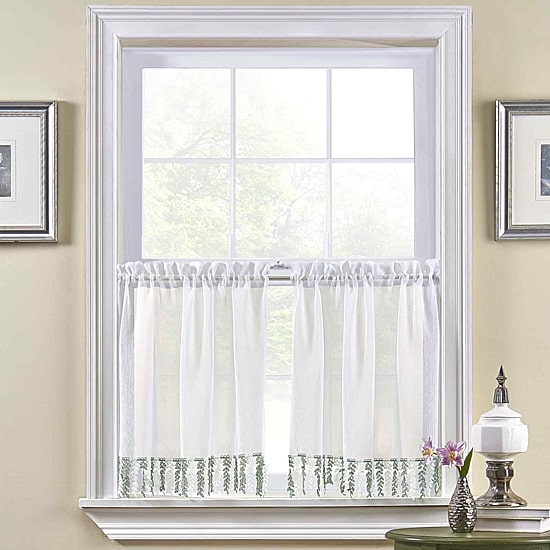 Bristol 2-pc. Rod Pocket Window Tier