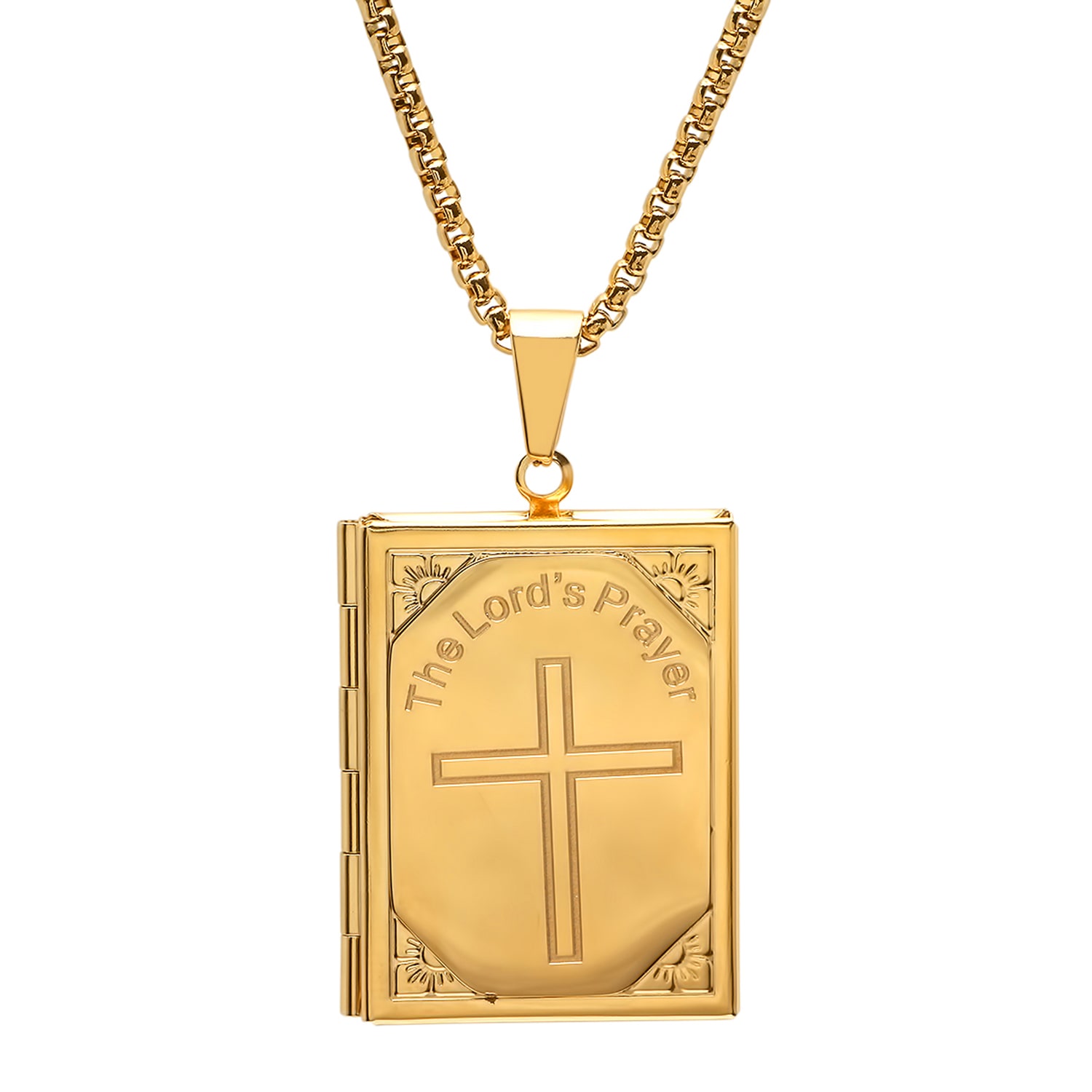 Mens Stainless Steel Hypoallergenic Inch Rope Chain Necklace