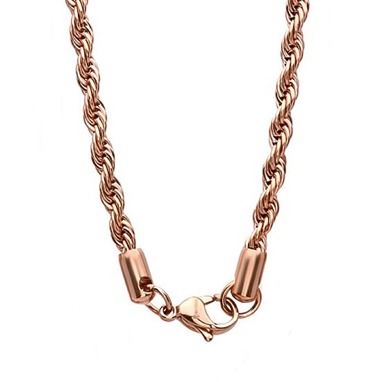Mens Stainless Steel Hypoallergenic 24 Inch Pendant Necklace