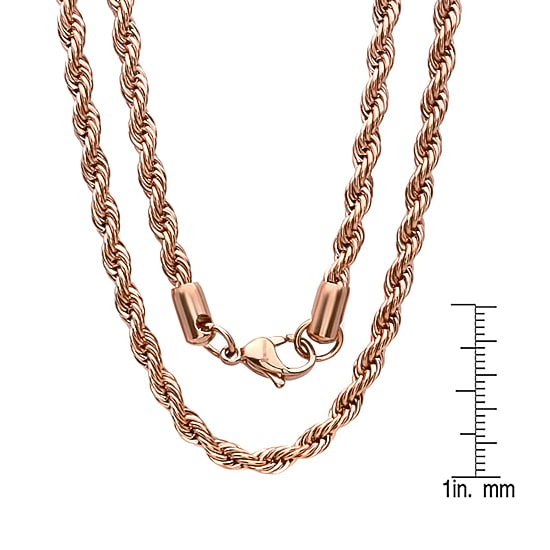 Mens Stainless Steel Hypoallergenic 24 Inch Pendant Necklace