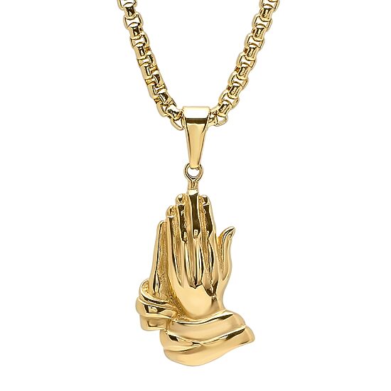 Mens Stainless Steel Hypoallergenic 24 Inch Box Chain Necklace