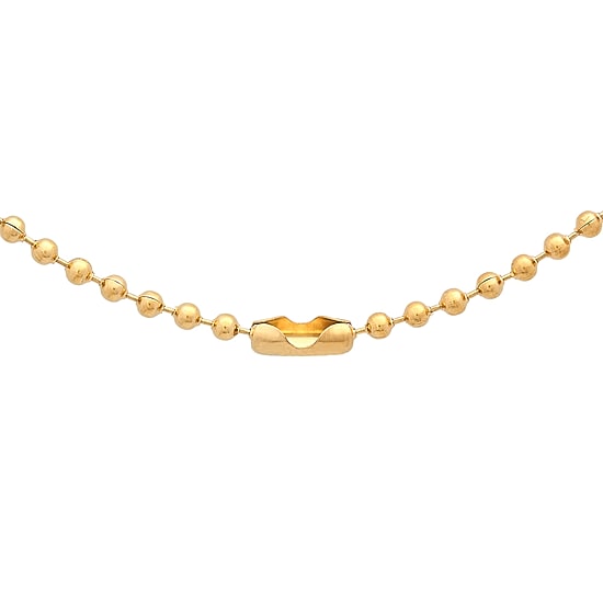 Mens 18K Gold Over Stainless Steel Hypoallergenic 30 Inch Box Chain Necklace