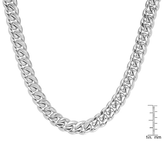 Mens Stainless Steel Hypoallergenic 30 Inch Box Chain Necklace