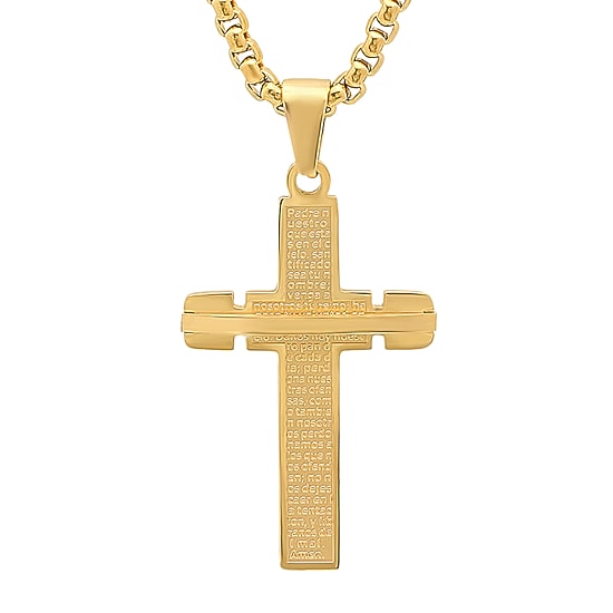Mens Stainless Steel Hypoallergenic 24 Inch Curb Chain Necklace