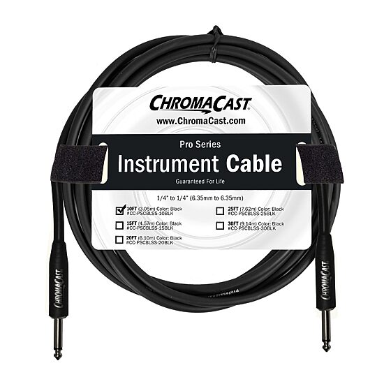 ChromaCast Pro Series Instrument Cable - 10 Feet