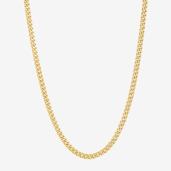 Girls 14K Gold 13 Inch Cuban Chain Necklace