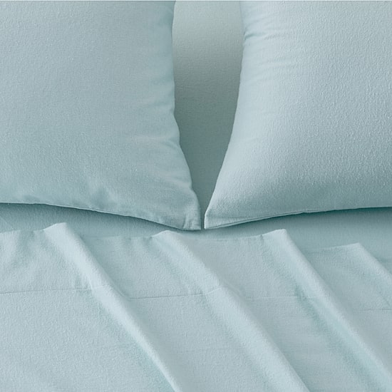 Linery Cotton Solid Flannel Sheet Set