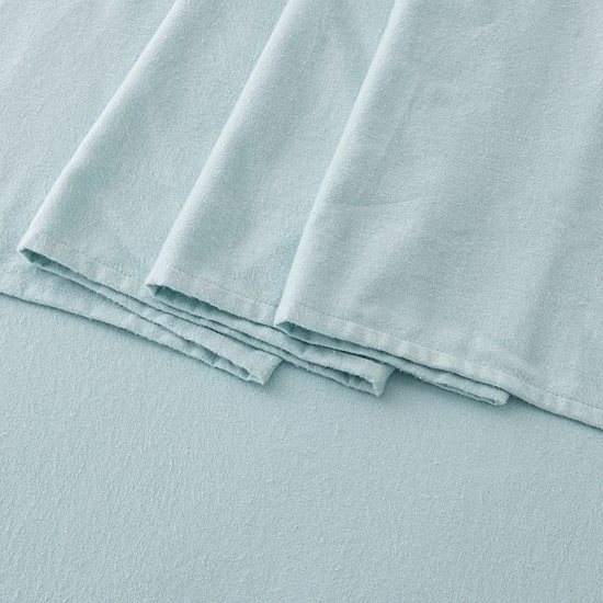 Linery Cotton Solid Flannel Sheet Set