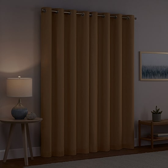 Eclipse Dutchess Grommet Top 100% Blackout Single Curtain Panel
