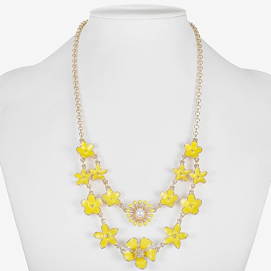 Liz Claiborne Womens 17 Inch Collar Necklace
