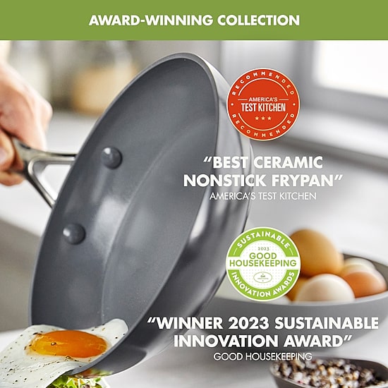 GreenPan Valencia Pro 12 Inch Hard Anodized Ceramic Frying Pan