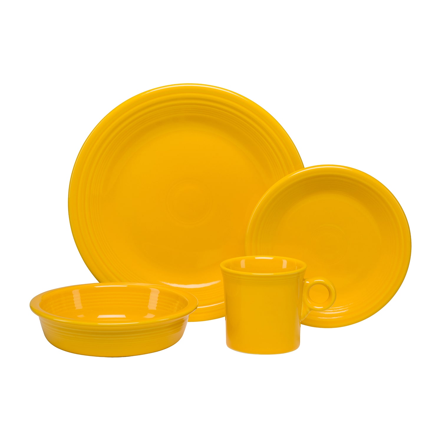 Fiesta Classic 4-pc. Ceramic Dinnerware Set