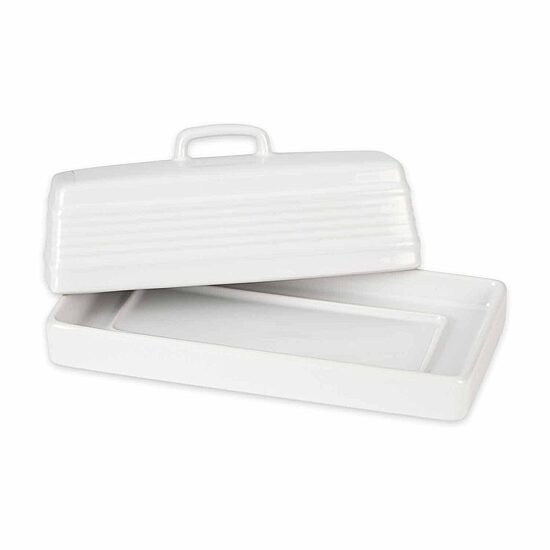 RSVP International Stoneware Butter Dish