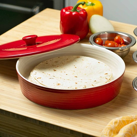 RSVP International Stoneware Tortilla Warmer - 10"