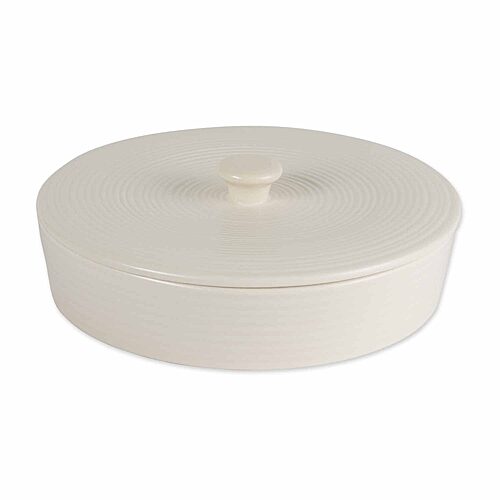 RSVP International Stoneware Tortilla Warmer - 10", One Size, White