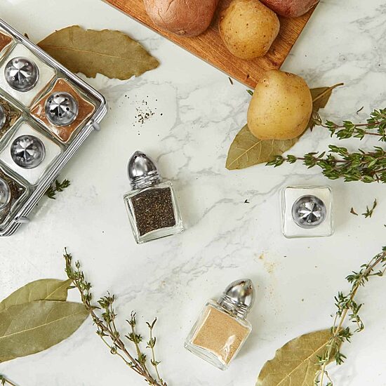 RSVP International Rsvp Metal Salt & Pepper Shaker