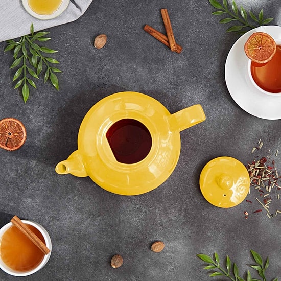 RSVP International Stoneware Teapot