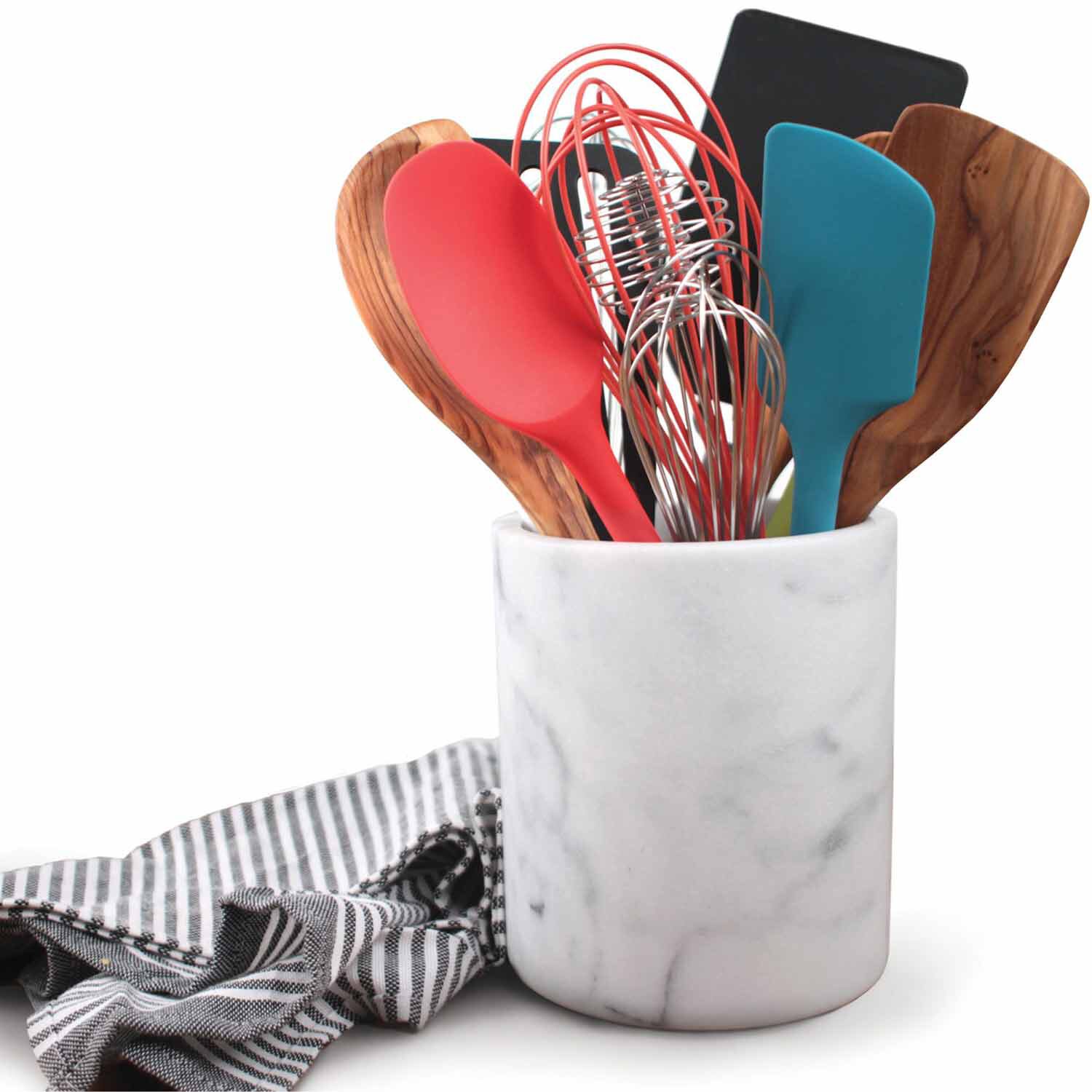 RSVP International Marble Wine Cooler/Utensil Holder