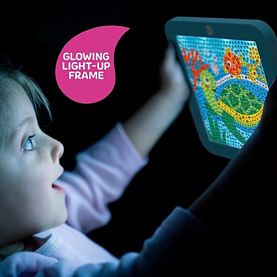 Discovery Kids Dazzle Art Light-Up Diamond Painting Kit