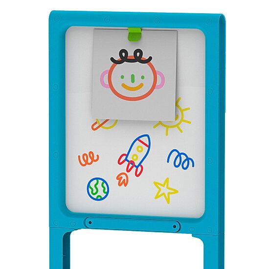 Discovery Kids Glow Easel Dual-Sided Art Station