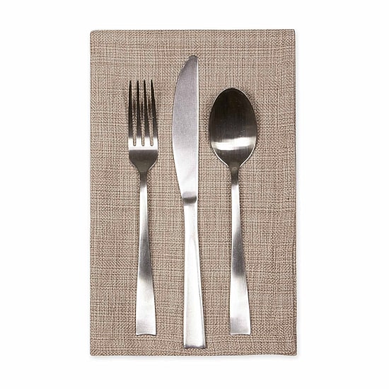 Design Imports Mushroom Variegated 6-pc. Napkins