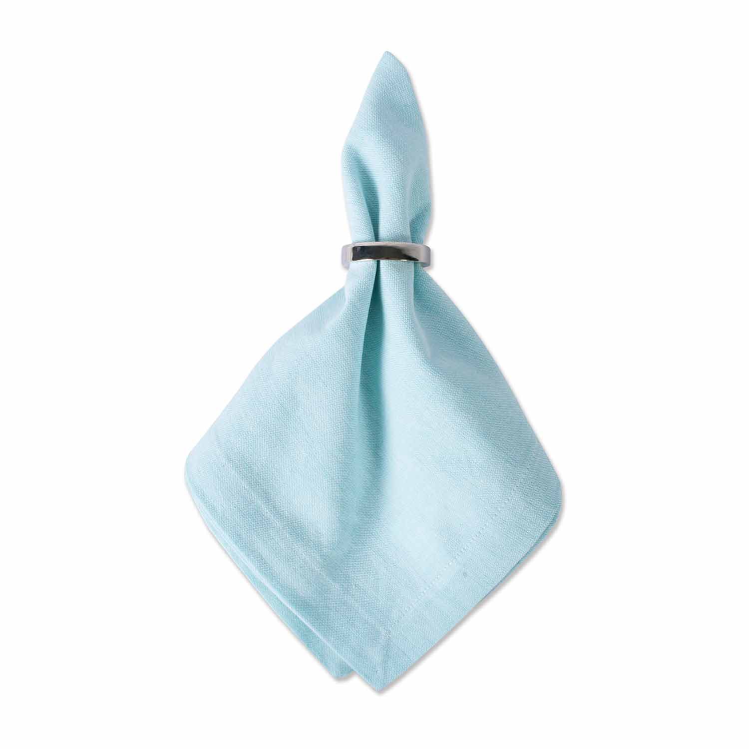 Design Imports Rose Solid Chambray 6-pc. Napkins