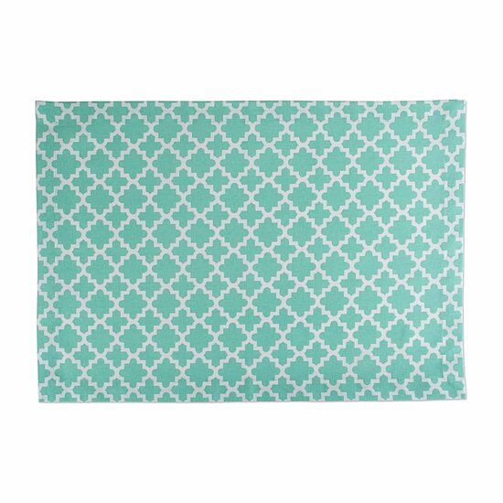Design Imports Aqua Lattice 6-pc. Placemat