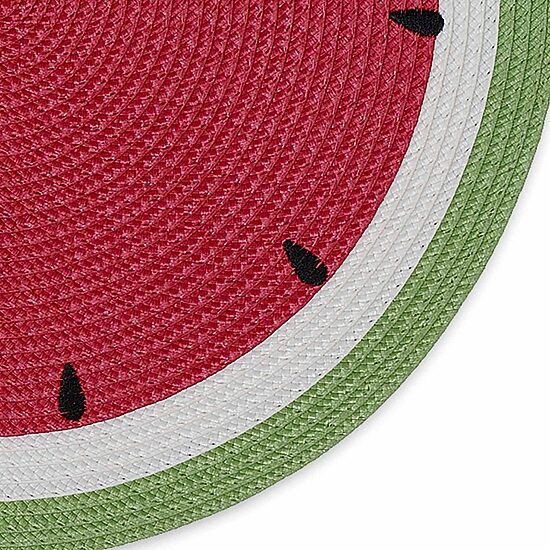 Design Imports Summer Day Watermelon 6-pc. Placemats
