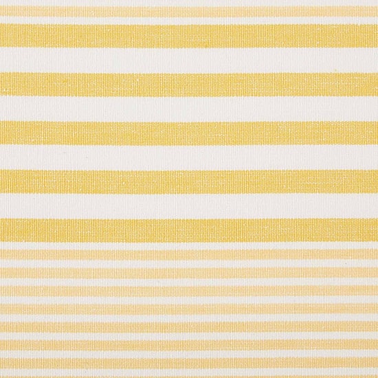 Design Imports Deep Yellow Stripes With Fringe 6-pc. Placemat
