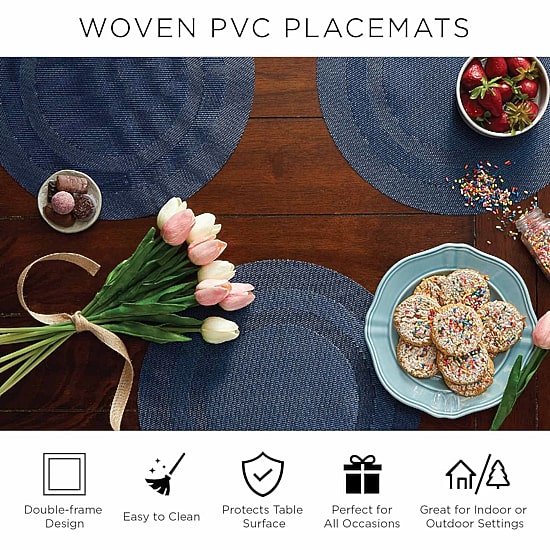 Design Imports Rectangle Doubleframe 6-pc. Placemat