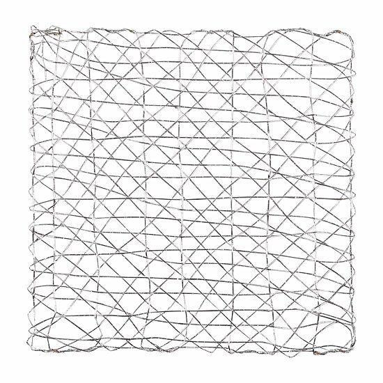 Design Imports Silver Woven Paper Square 6-pc. Placemat