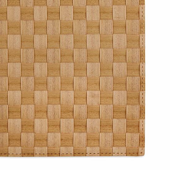 Design Imports Natural Basketweave Rectangle Woven 4-pc. Placemat