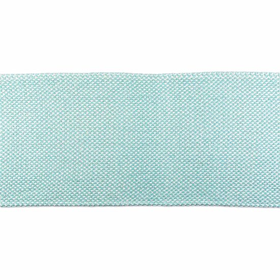 Design Imports Aqua Woven Table Runner