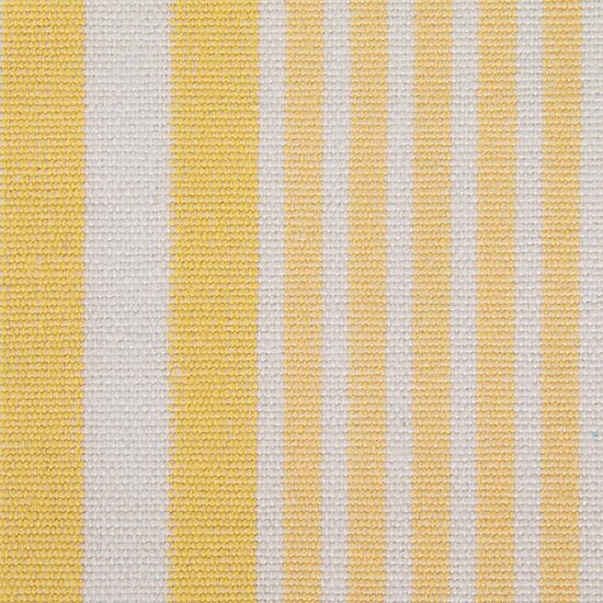 Design Imports Deep Yellow Stripes Table Runner