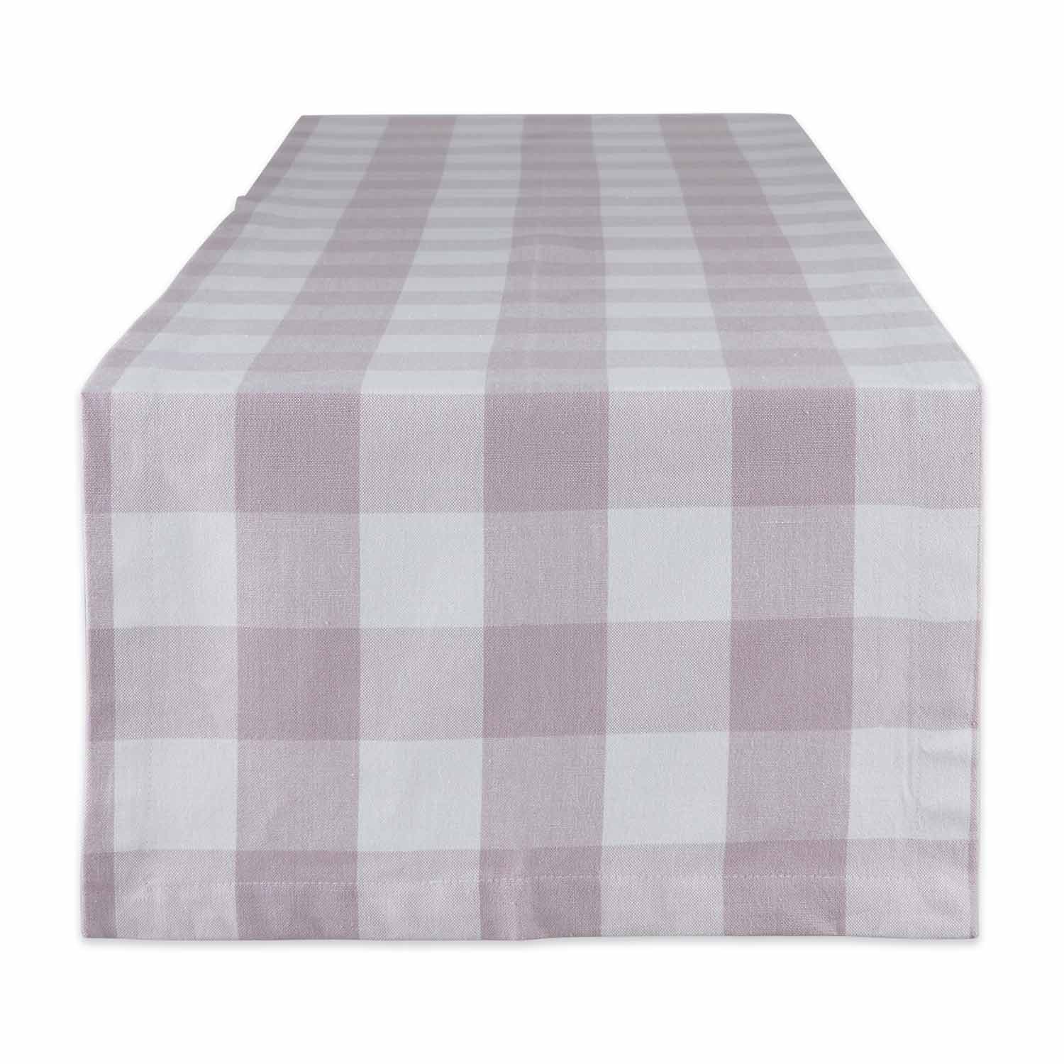 Design Imports Checkered Tabletop Table Runner