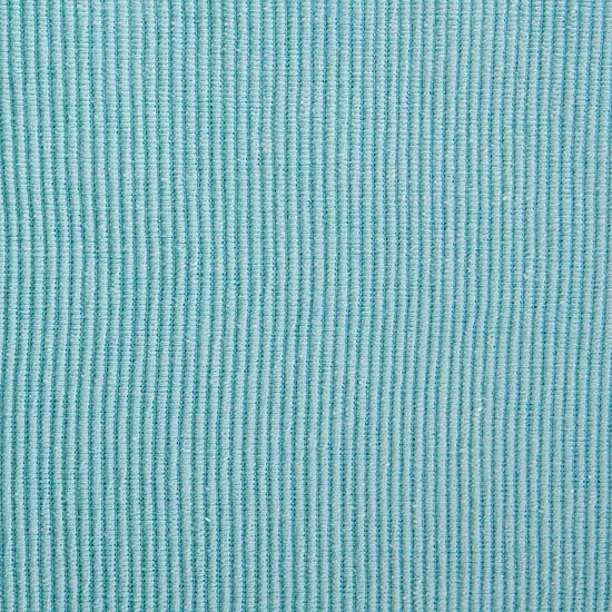 Design Imports Aqua/White 2-Tone Ribbed Table Runner