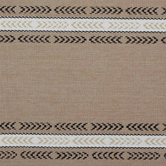 Design Imports Dobby Striped Fringe Ribbed Table Runners