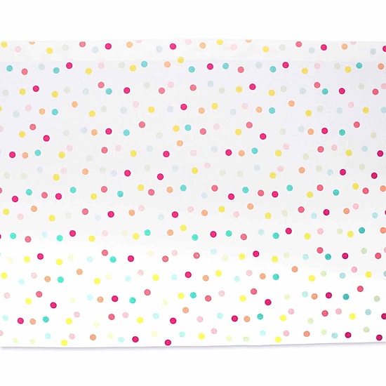 Design Imports Multi Polka Dots Print Table Runner